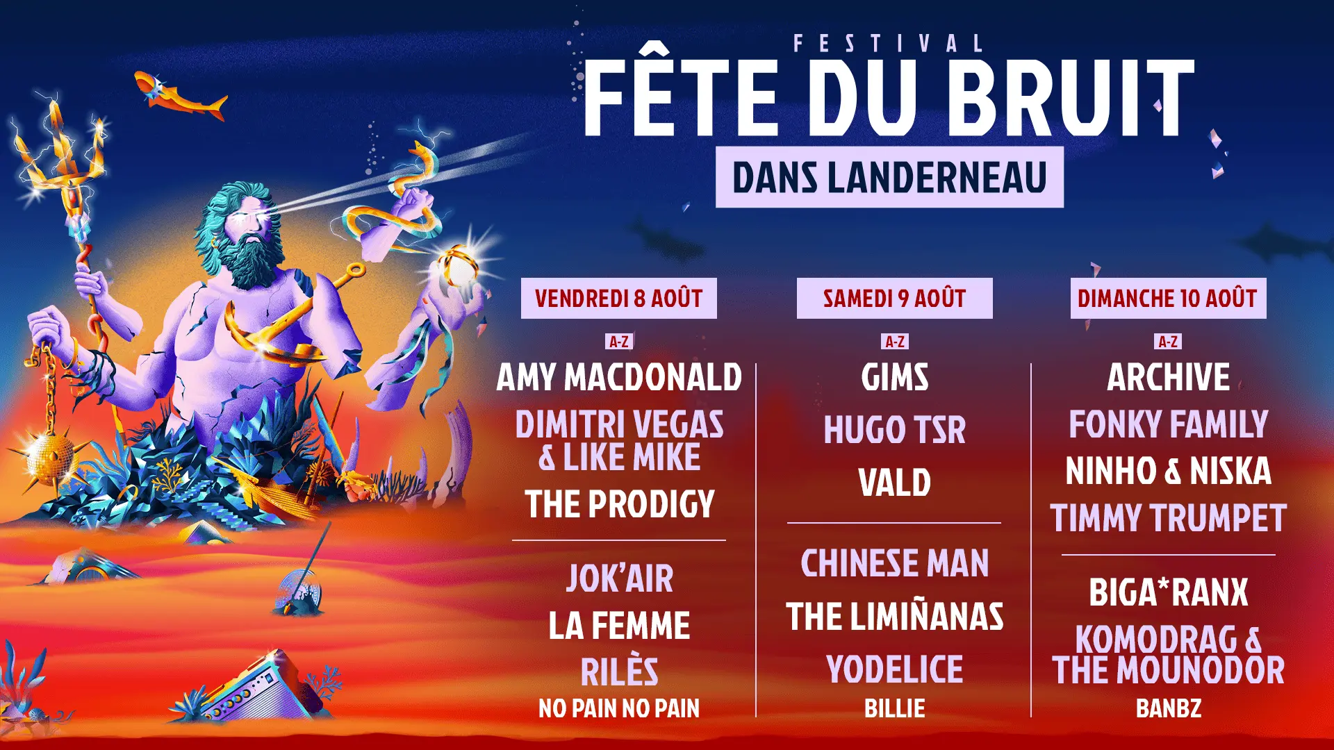 Fête du bruit affiche