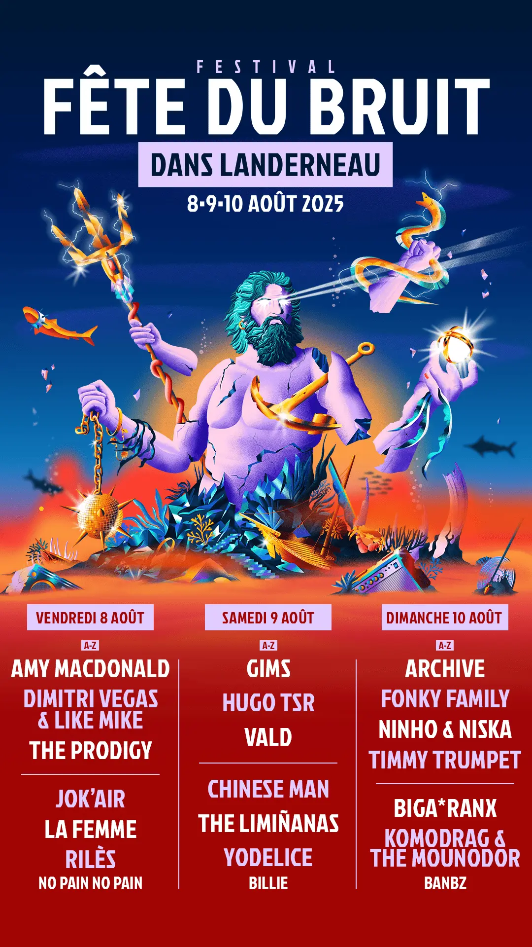 Fête du bruit affiche