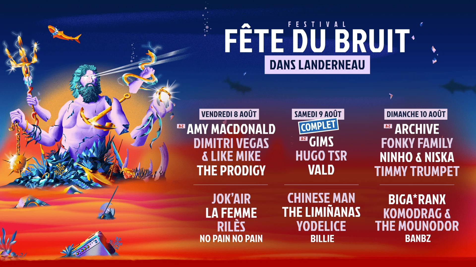 Fête du bruit affiche