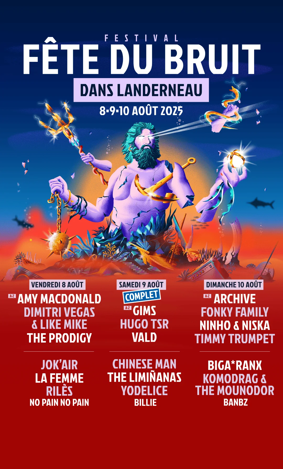 Fête du bruit affiche