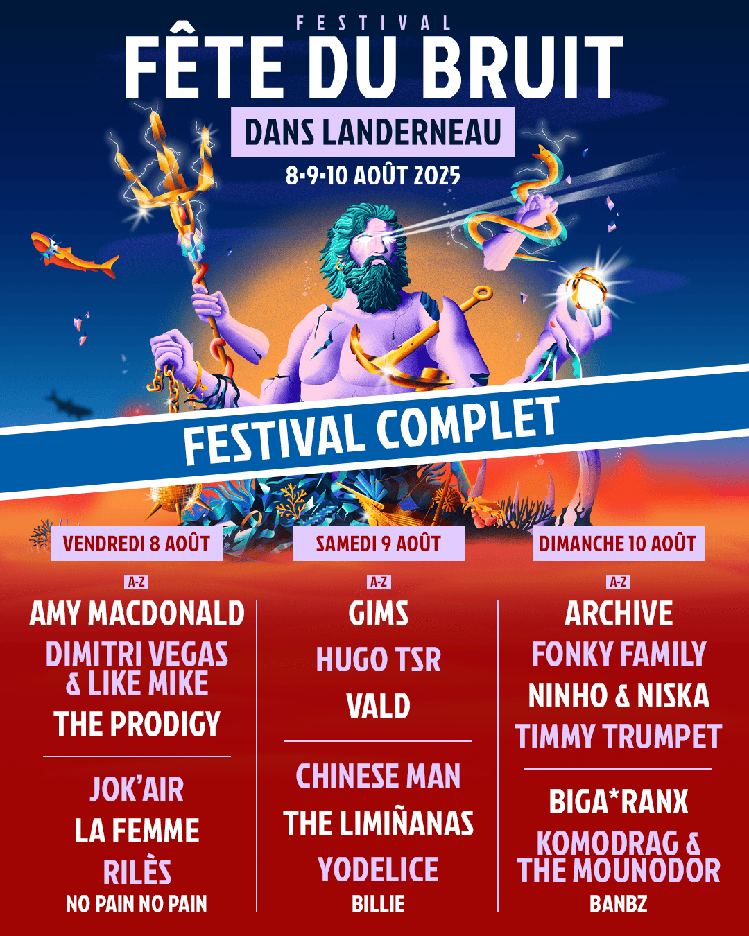 Fête du bruit affiche