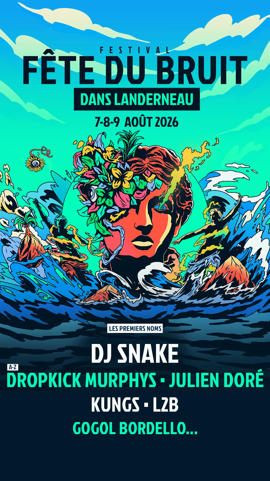 Fête du bruit affiche